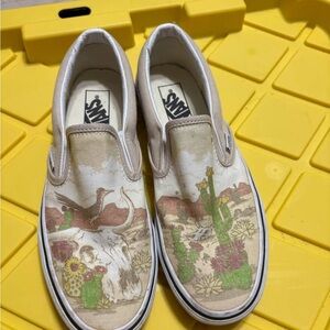 Vans Kids Slip-On Sneakers - Desert Scene
